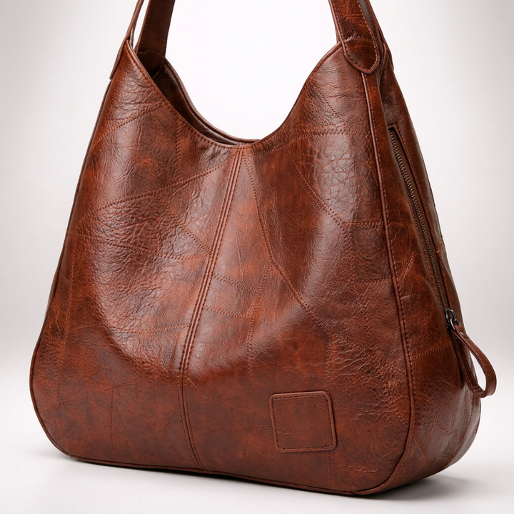 Nord Taschen | Große Hobo-Tasche, Vegane Leder Schultertasche