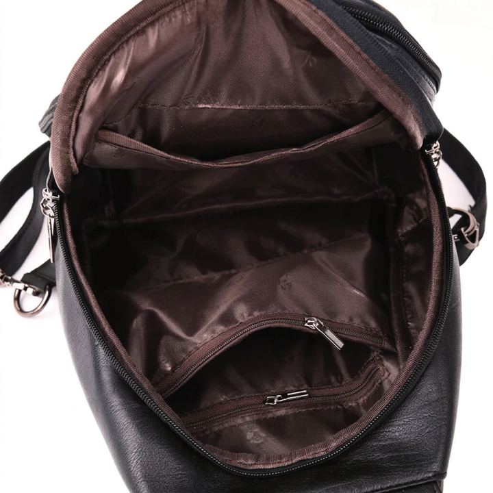 Nord Taschen | Mini Veganer Leder Rucksack, Damen Reise Tasche