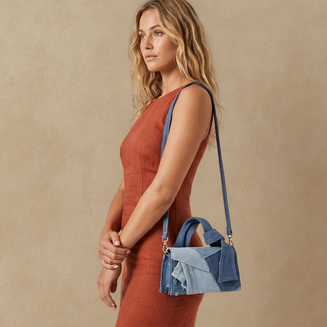 Nord Taschen | Mini Denim Umhängetasche für Frauen
