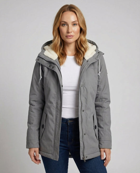 Warme Winterjacke mit Kapuze für Damen | Nord Taschen