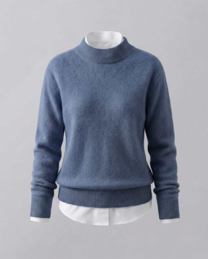Eleganter Damen Cashmerepullover
