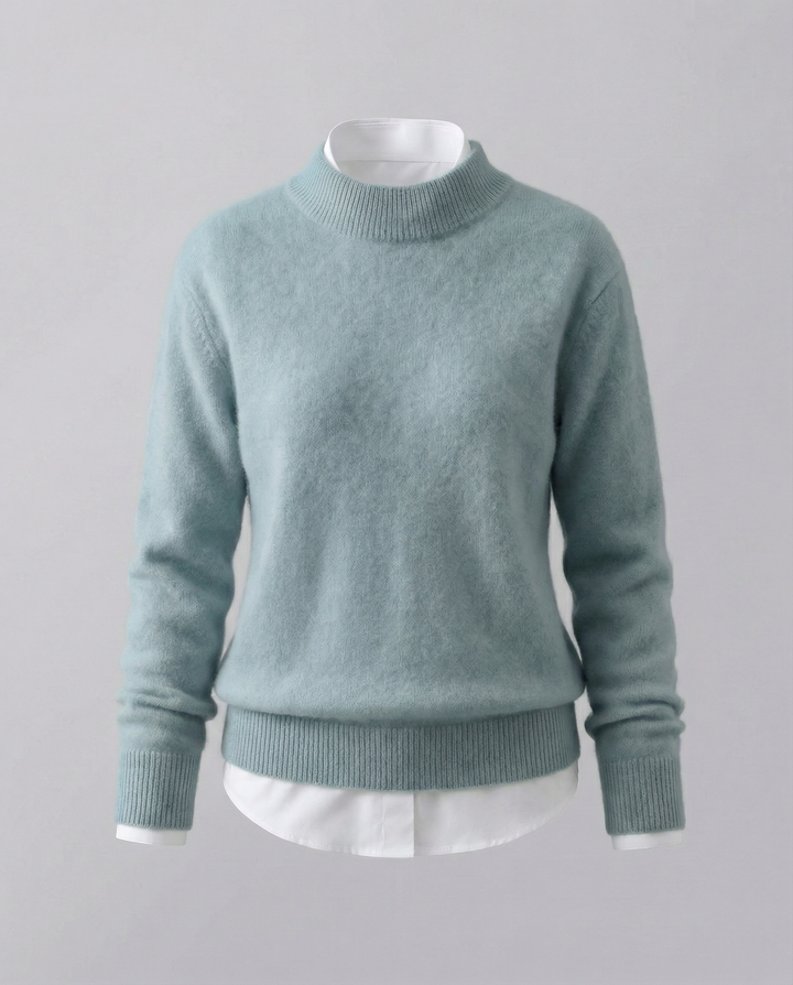 Eleganter Damen Cashmerepullover