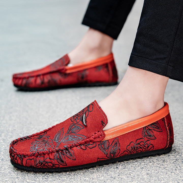 stylische Loafer aus hochwertigem Wildleder