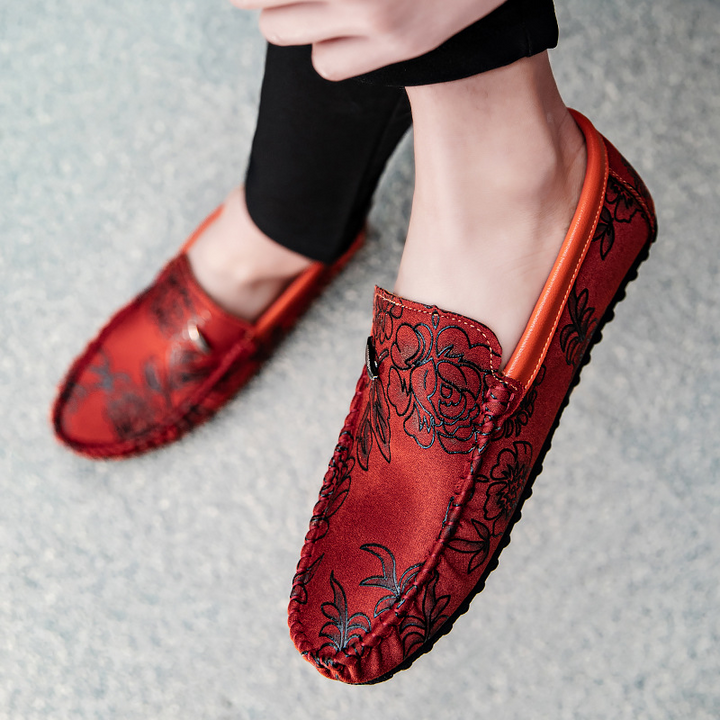 stylische Loafer aus hochwertigem Wildleder