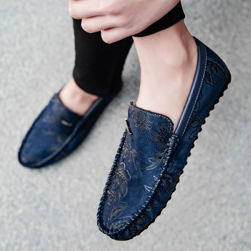 stylische Loafer aus hochwertigem Wildleder