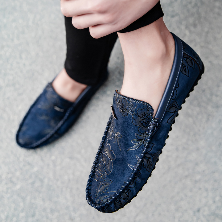 stylische Loafer aus hochwertigem Wildleder