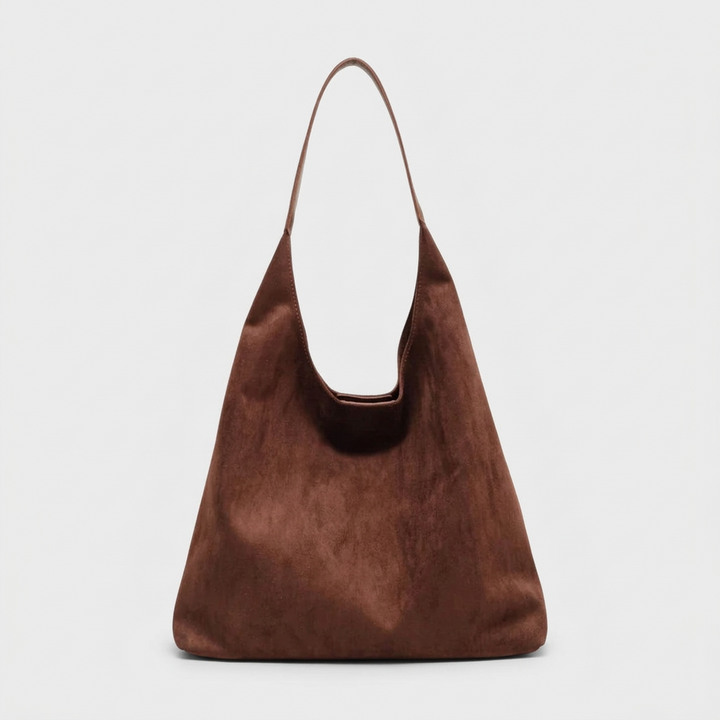Nord Taschen | Wildleder Hobo Tasche, große lässige Umhängetasche