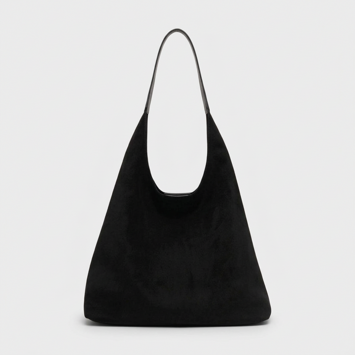 Nord Taschen | Wildleder Hobo Tasche, große lässige Umhängetasche