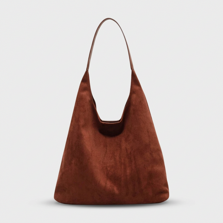 Nord Taschen | Wildleder Hobo Tasche, große lässige Umhängetasche