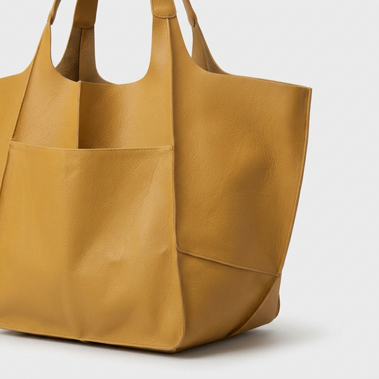 Nord Taschen | Übergroße Leder Tote Bag, Große Schultertasche