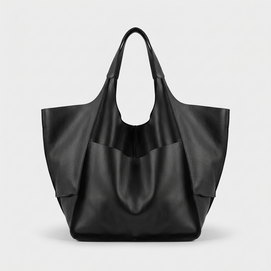Nord Taschen | Übergroße Leder Tote Bag, Große Schultertasche