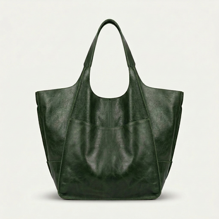 Nord Taschen | Übergroße Leder Tote Bag, Große Schultertasche