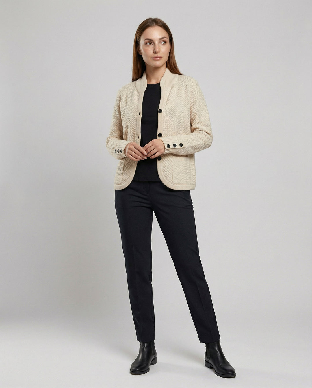 Kaschmir Strickjacke Damen