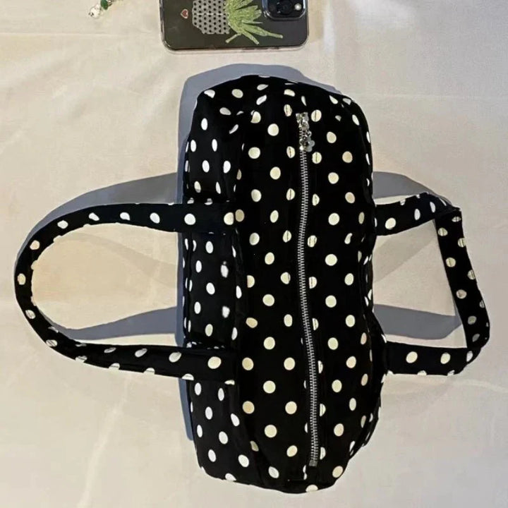 Nord Taschen | Mini Duffle Bag mit Punktemuster