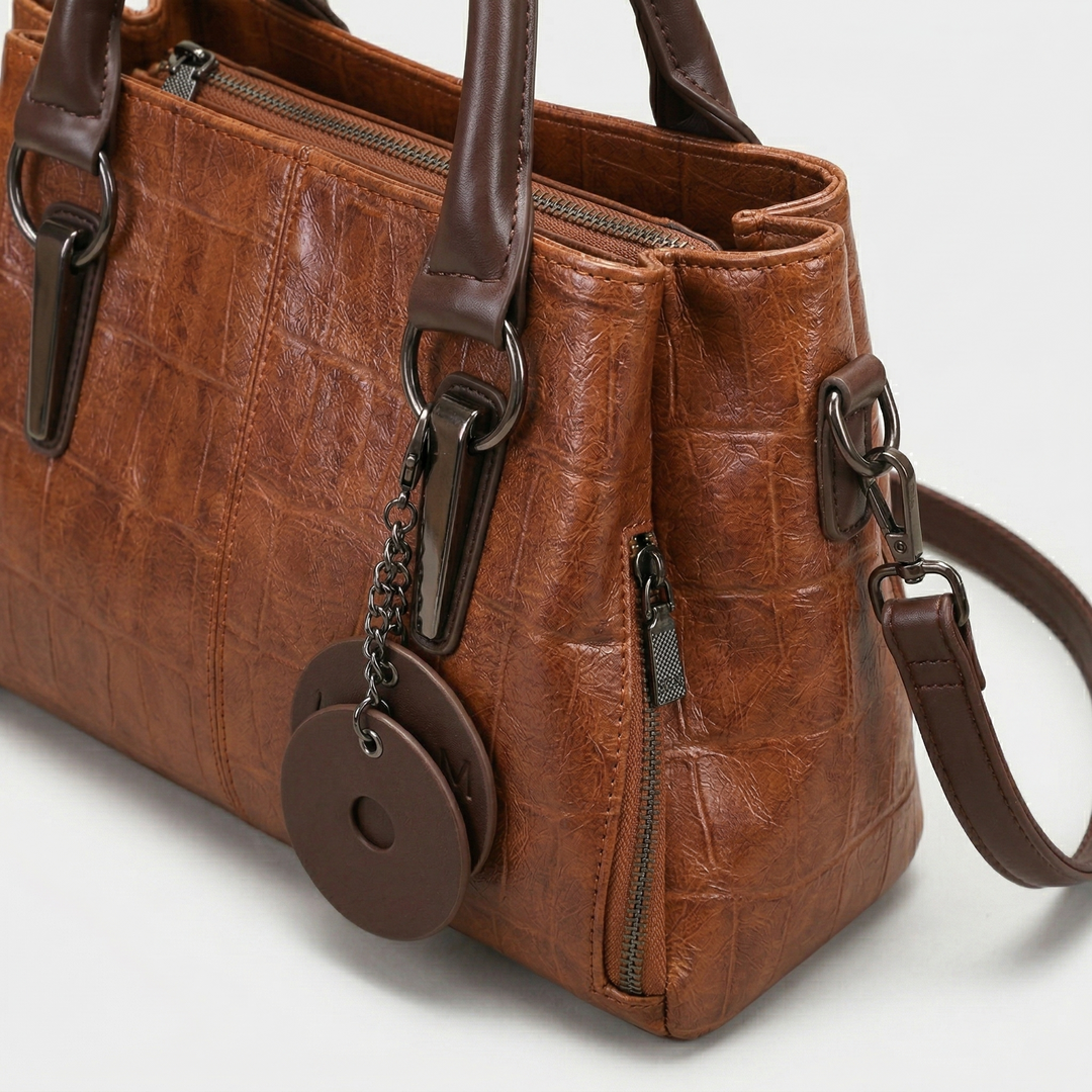 Nord Taschen | Vegane Leder Top-Handle Schultertasche