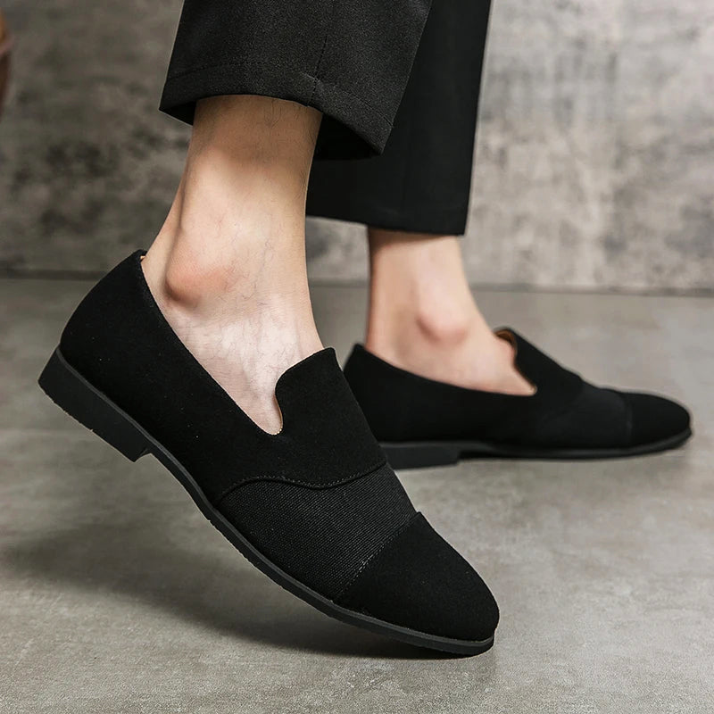 Nord Taschen | Herren Luxe Leder Frosted Loafers