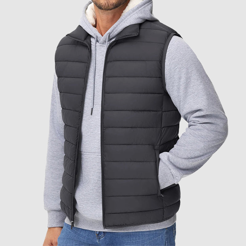 Puffer-Wasserfestes Weste mit Verpackbarem Design
