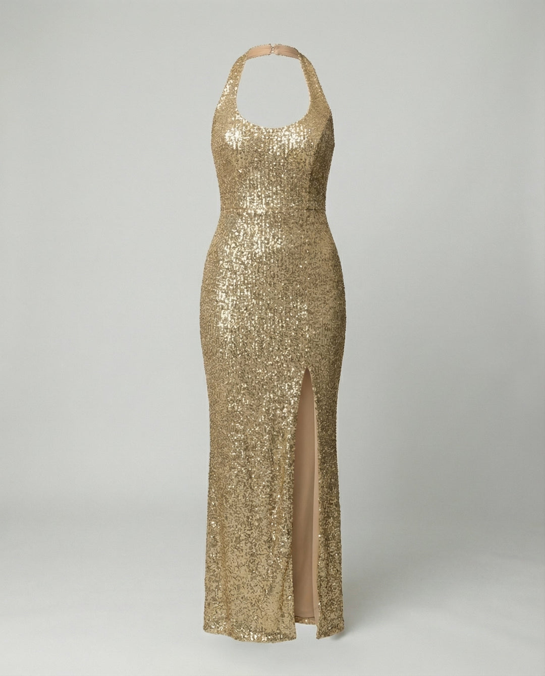 Stylisches Kleid Hoher Schlitz