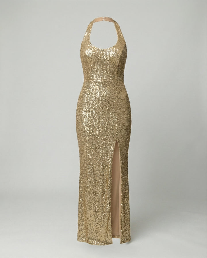Stylisches Kleid Hoher Schlitz