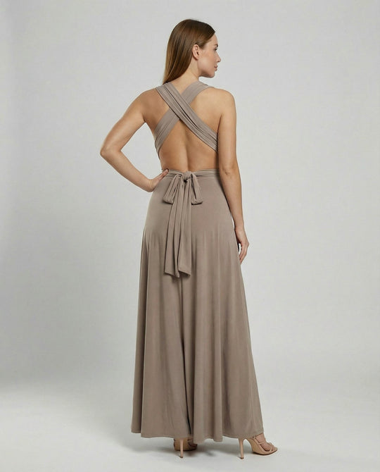 Damen Multiway Wickelkleid mit 50+ Tragevarianten & Elastischem Stoff - Vittorelli