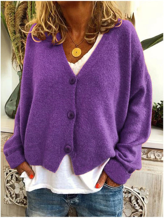 Chic Strickjacke Für Damen
