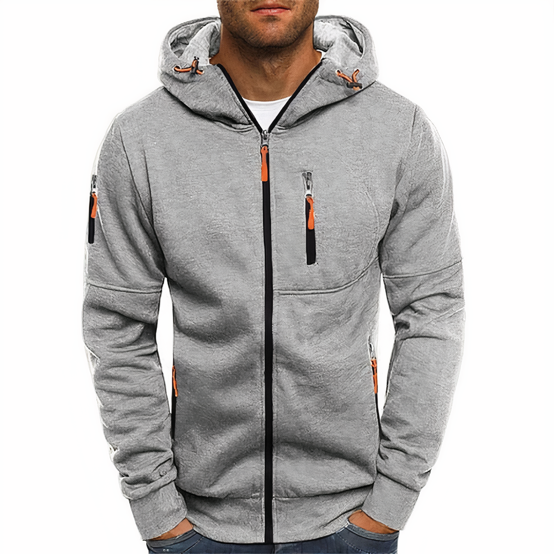 Nord Taschen Nathan Herren-Kapuzenjacke mit Reißverschluss