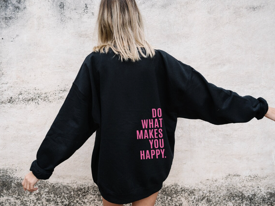 Damen Gelassenheit Statement Hoodie - Vittorelli