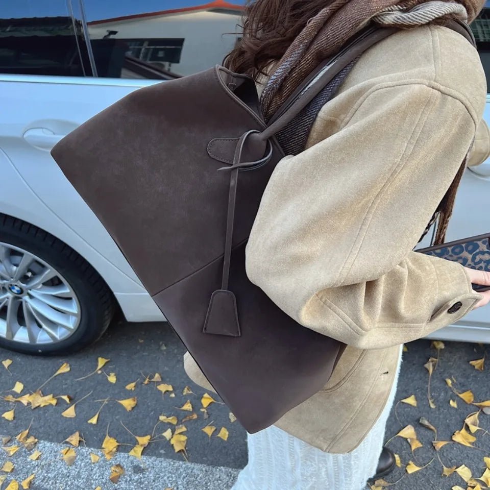 Nord Taschen | Schultertasche mit Doppelgriffen und Magnetverschluss