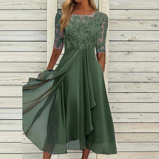 dunkelblaue Festkleid - Vittorelli