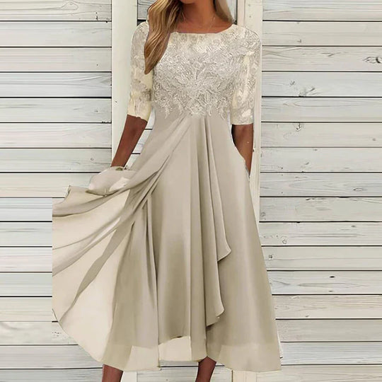 dunkelblaue Festkleid - Vittorelli
