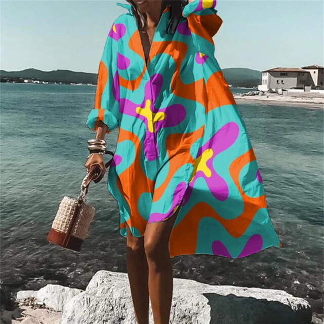 Stylisches Strandkleid