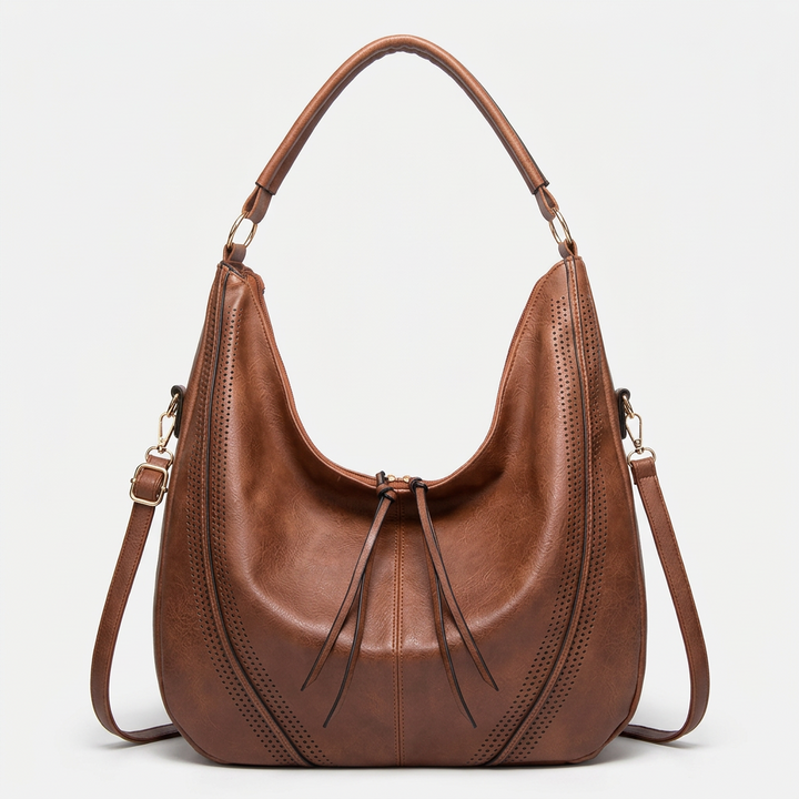 Nord Taschen | Große Hobo-Tasche, Vegan Leder Schultertasche Damen