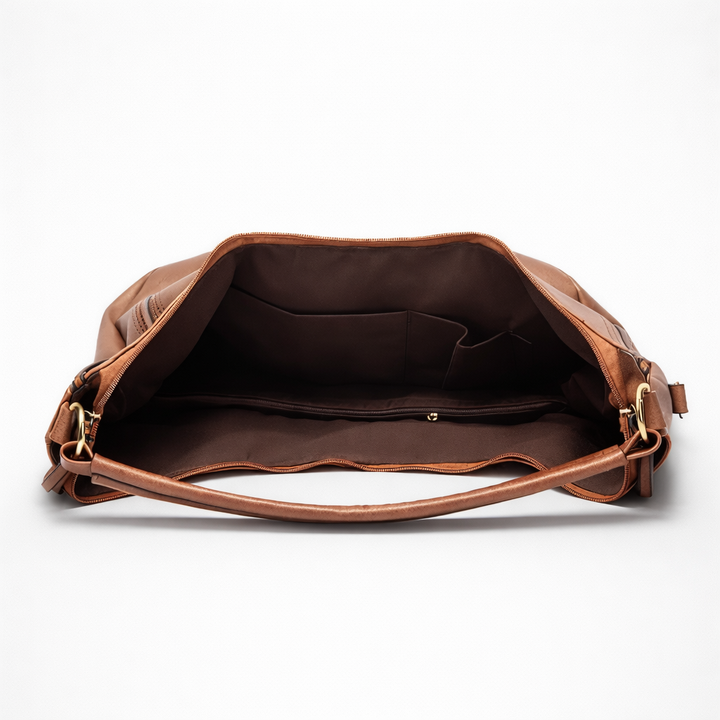 Nord Taschen | Große Hobo-Tasche, Vegan Leder Schultertasche Damen