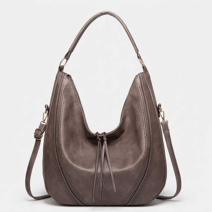 Nord Taschen | Große Hobo-Tasche, Vegan Leder Schultertasche Damen
