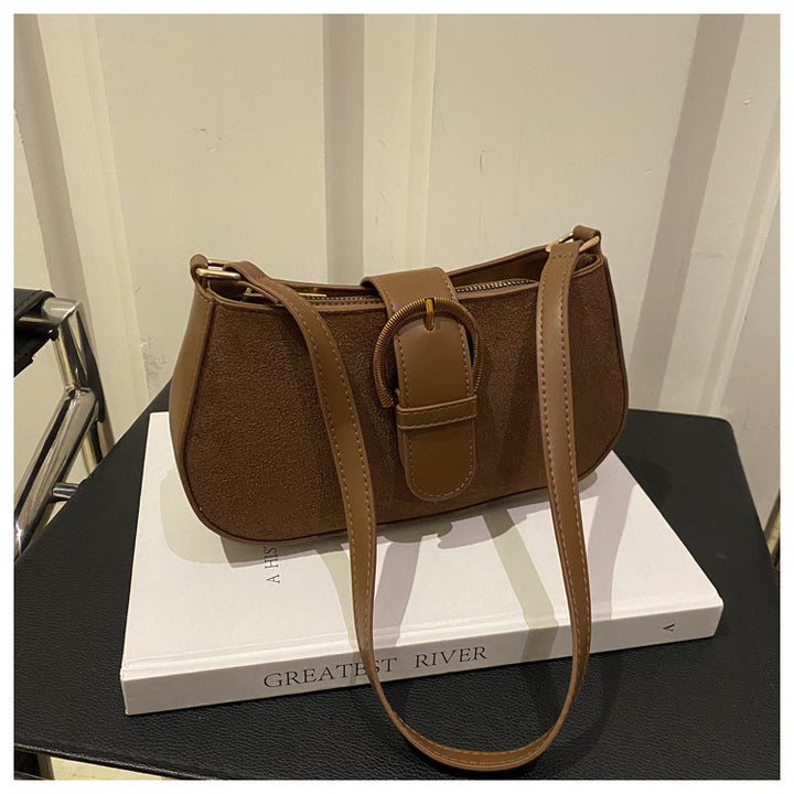 Damen modische Umhängetasche mit innovativem Verschluss Nord Taschen