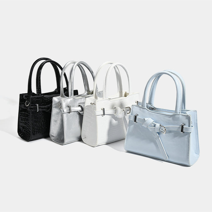 Damen modische Handtasche mit Kroko-Prägung Nord Taschen