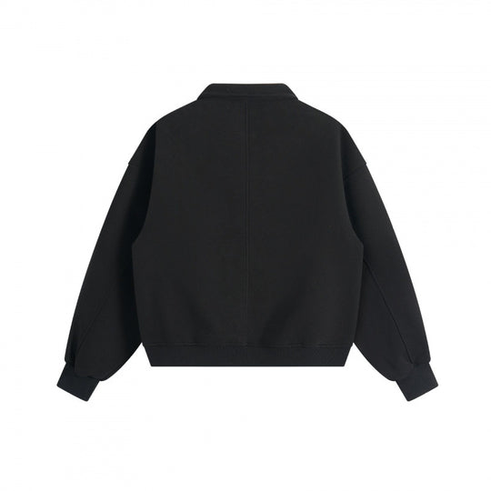 Unisex Boxy-Polo-Sweatshirt mit Henley-Knopfleiste, Raglanärmeln und Eingrifftaschen Nord Taschen