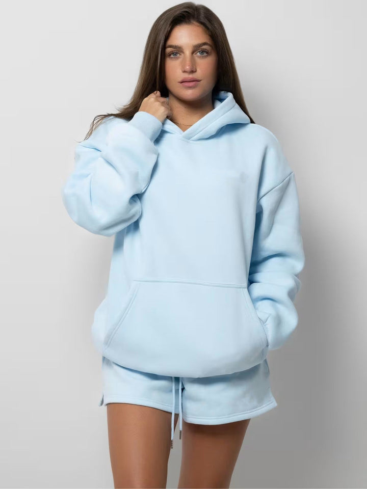 Damen Sportliche Sweatshorts mit elastischem Bund  Nord Taschen