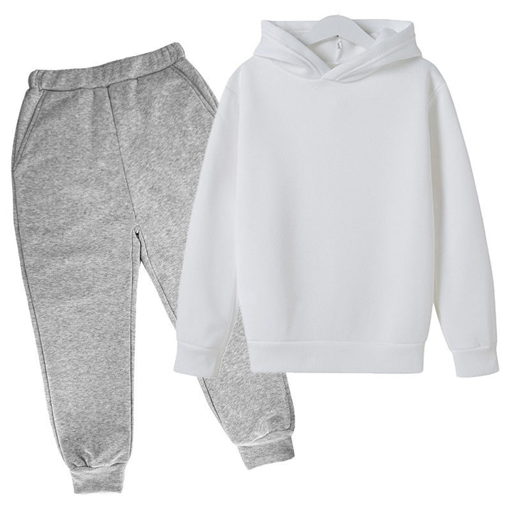 Unisex komfortables Hoodie und Jogger Set aus French Terry mit elastischem Bund und Rippbündchen Nord Taschen