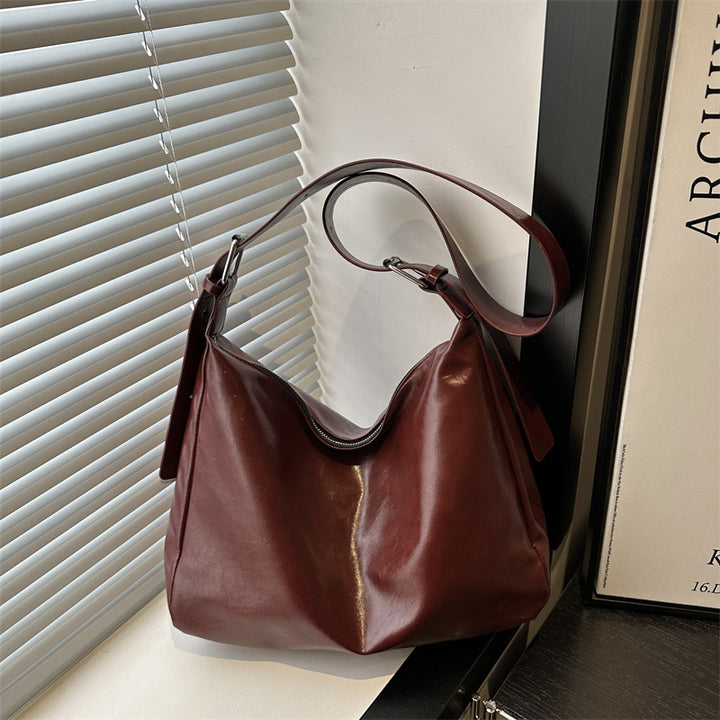 Damen Leder Umhängetasche Nord Taschen