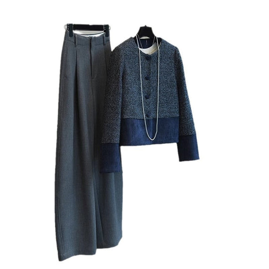 Damen Elegante Kurzjacke mit strukturiertem Gewebe Nord Taschen