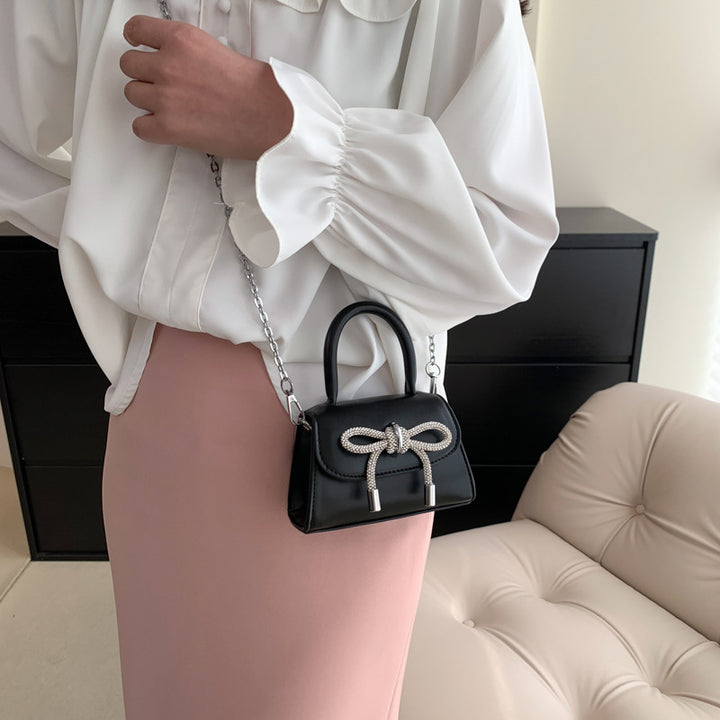 Damen Mini-Handtasche mit elegantem Kettenverschluss Nord Taschen