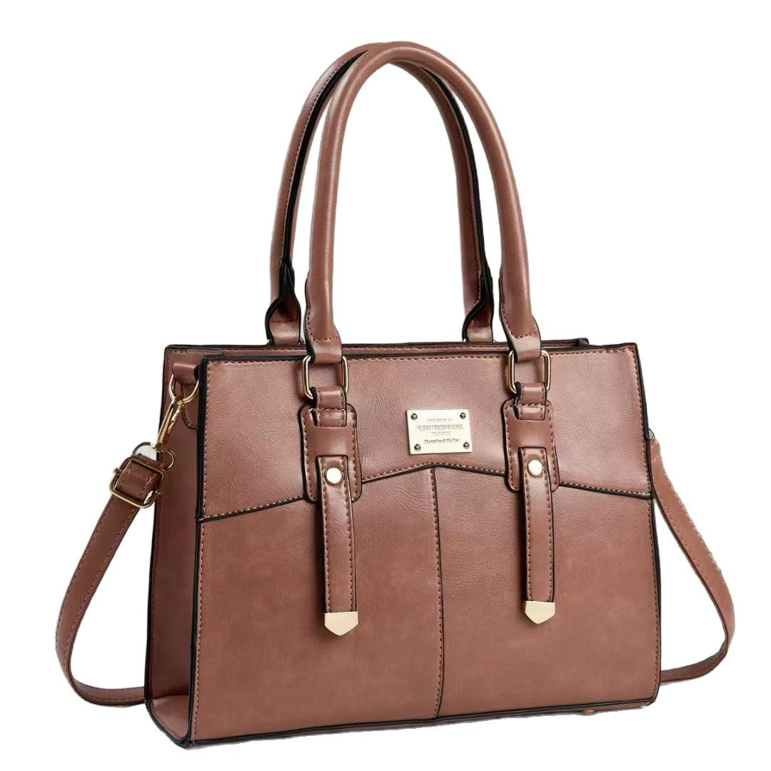 Damen Designer-Handtasche mit eleganter Struktur und abnehmbarem Schultergurt Nord Taschen