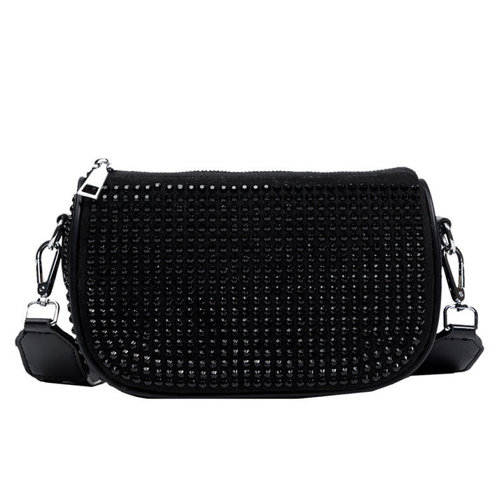 Damen elegante Umhängetasche mit funkelnden Strassdetails Nord Taschen