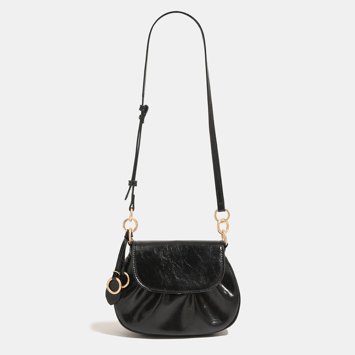 Damen Umhängetasche aus weichem Wildleder mit elegantem Kettenriemen Nord Taschen