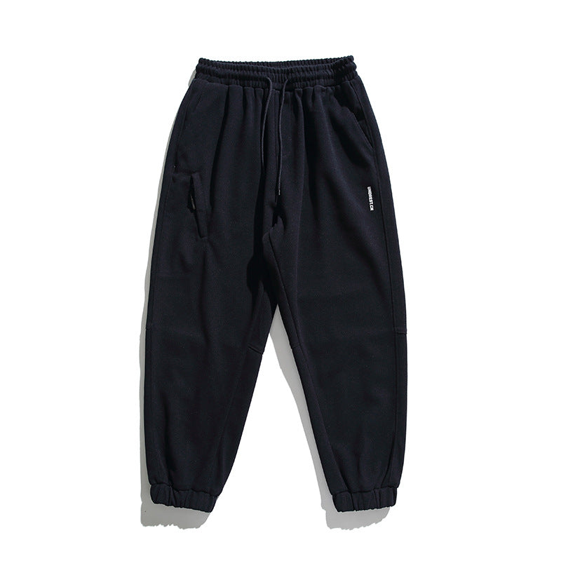 Unisex Weite Jogginghose im Oversize‑Cut mit elastischem Bund, Knie‑Paneel und gerippten Saumbündchen Nord Taschen