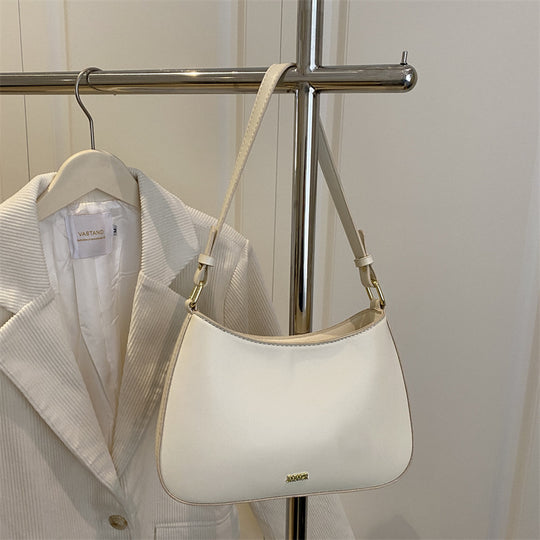 Damen elegante Umhängetasche mit geschwungenem Design und abnehmbarem Riemen Nord Taschen