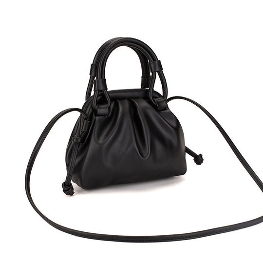 Damen Hobo-Tasche mit modischem Faltendesign und luxuriösen Kunstlederdetails Nord Taschen