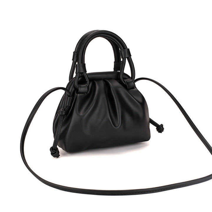 Damen Hobo-Tasche mit modischem Faltendesign und luxuriösen Kunstlederdetails Nord Taschen
