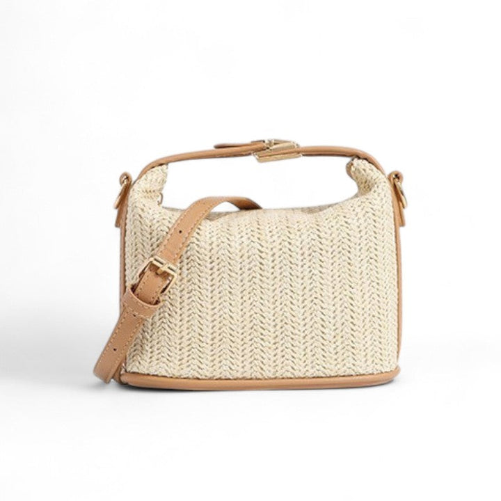 Nord Taschen | Small Shoulder Bag in Straw
